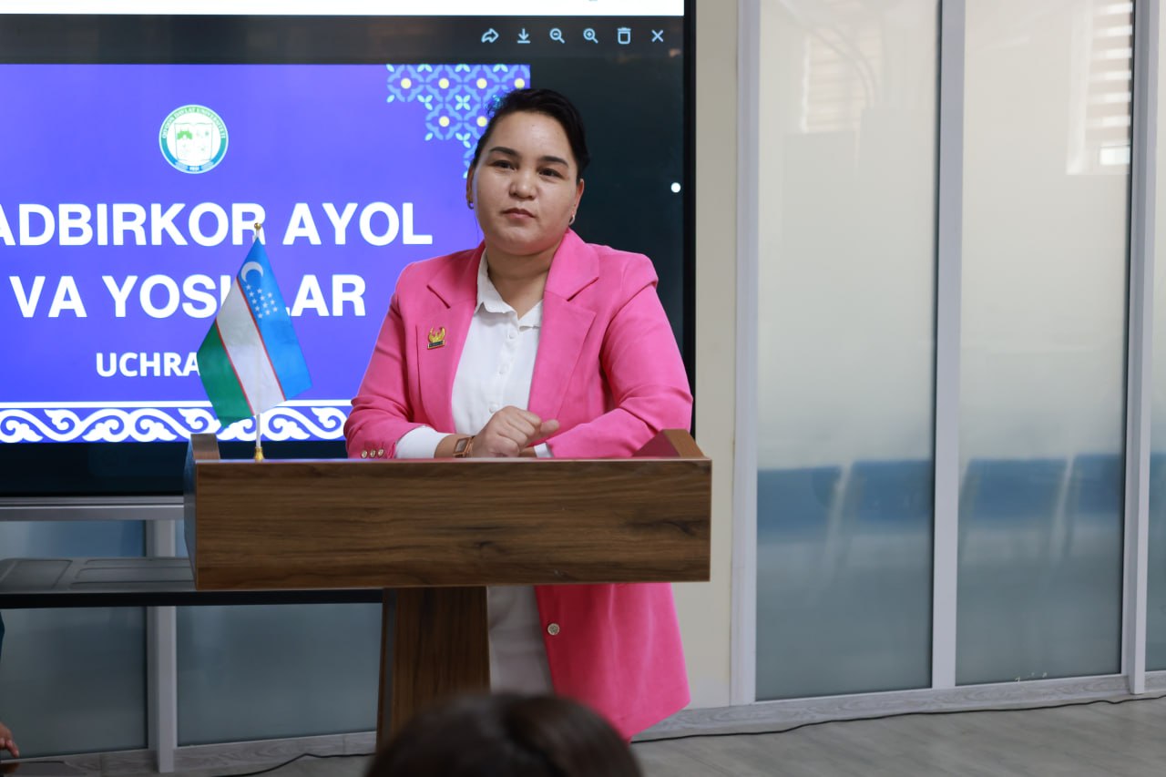  “Tadbirkor ayol va yoshlar”: talabalarni ilhomlantirgan uchrashuv 