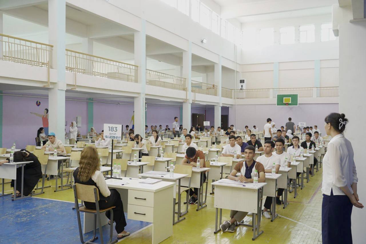 Bugundan 2025/2026-o‘quv yili uchun test sinovlari boshlandi