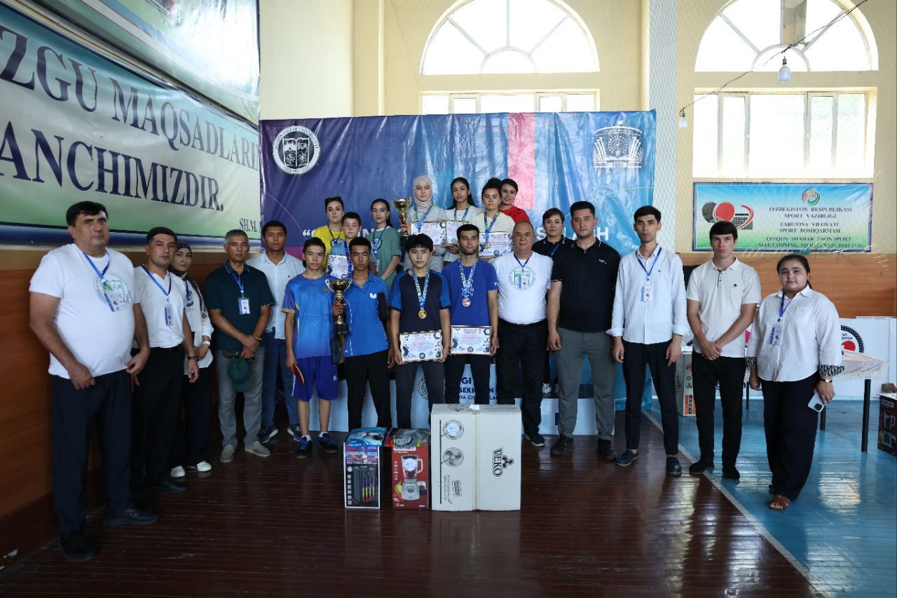 “Rektor kubogi” doirasida stol tennisi musobaqalari o‘tkazildi