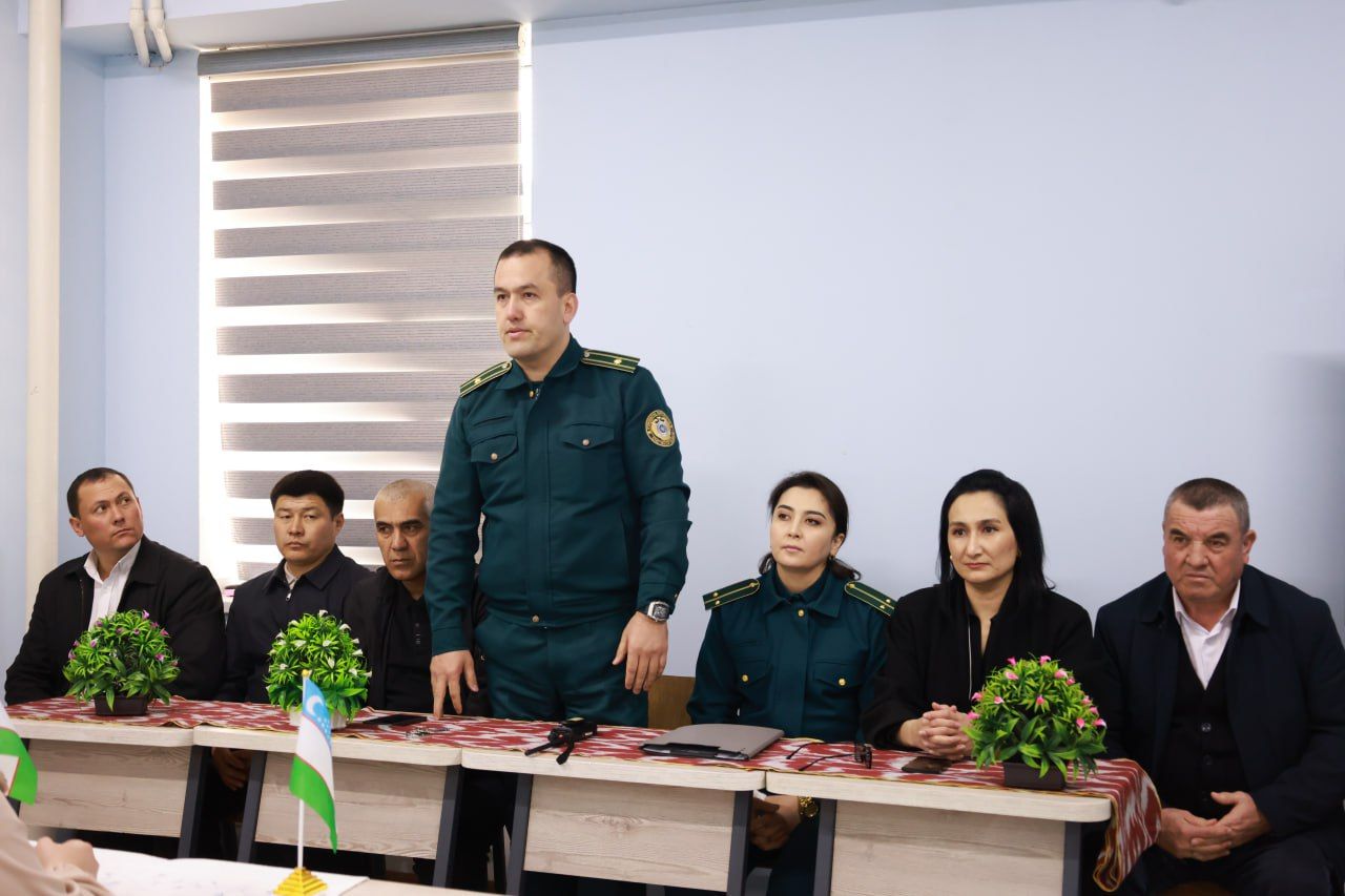 Giyohvandlik va jinoyatchilikka qarshi profilaktik uchrashuv