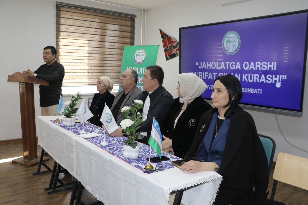 Jaholatga qarshi ma’rifat: dolzarb masalada ochiq muloqot