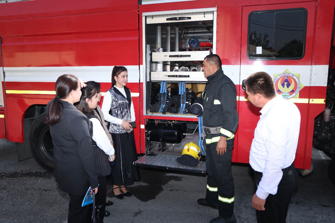 Talabalar xavfsizlik saboqlarini amalda o‘rgandi