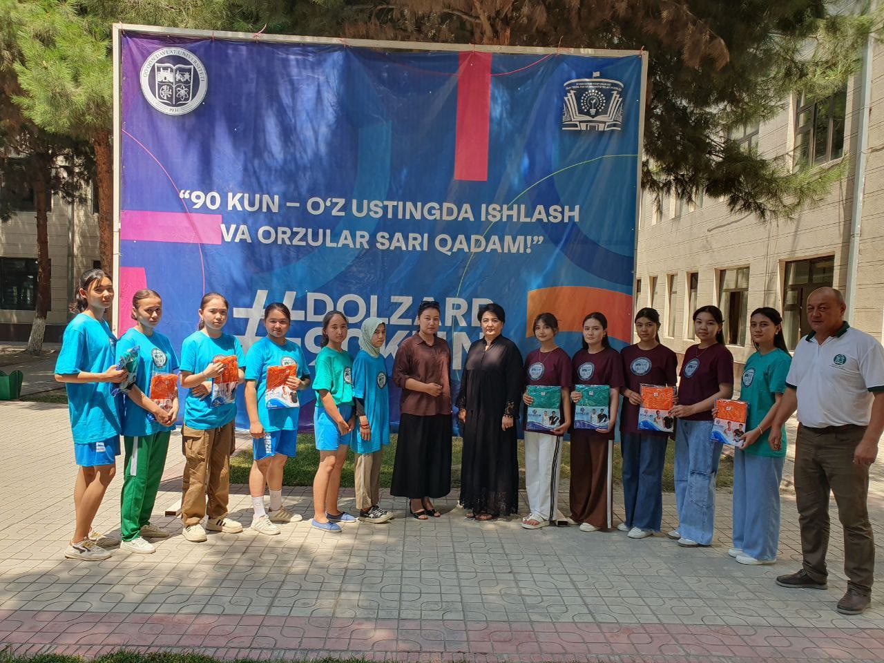 “Dolzarb 90 kunlik” doirasida sport tadbirlari etmoqda