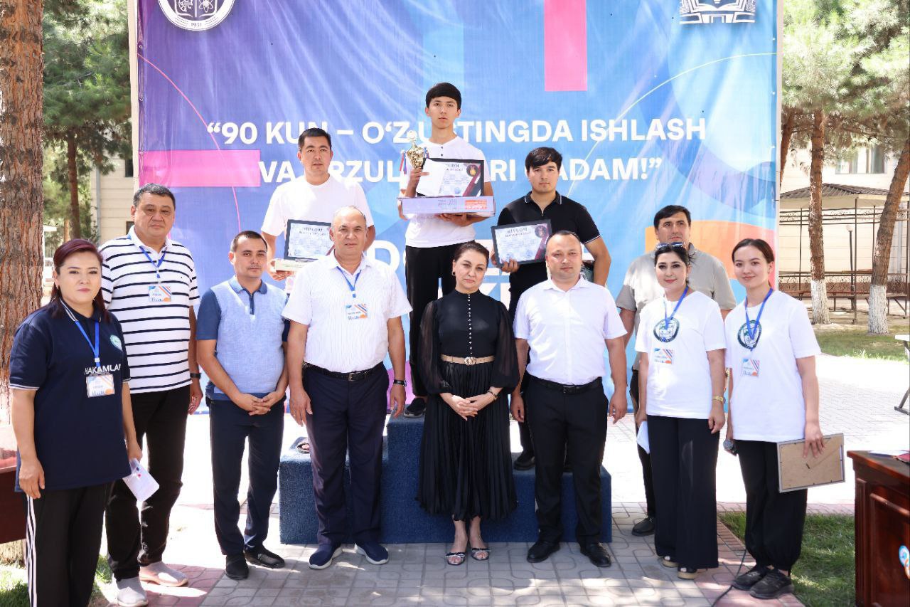 “Rektor kubogi” doirasida shaxmat va shashka musobaqalari bo‘lib o‘tdi