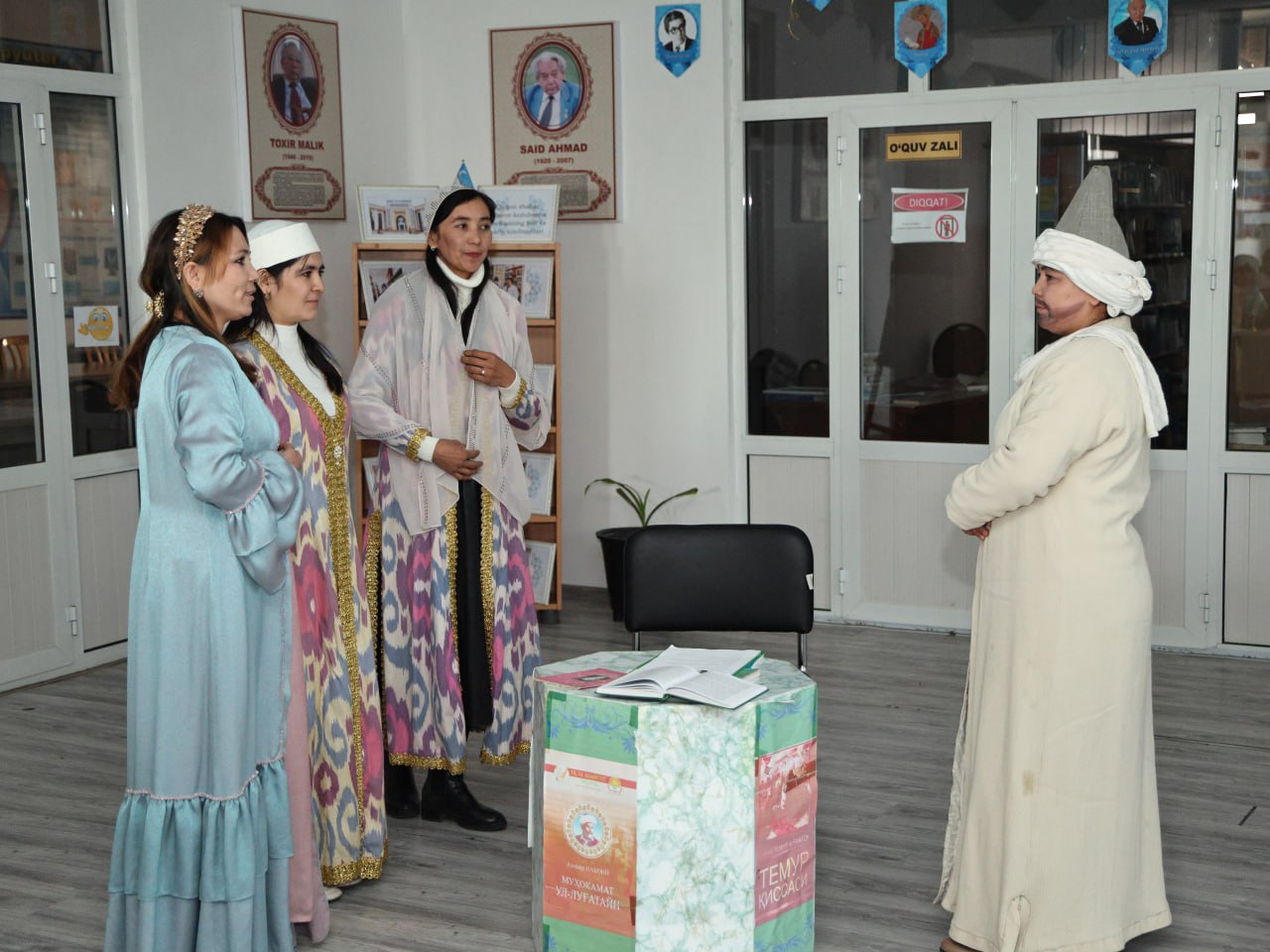 "Navoiyning abadiy merosi" nomli adabiy-maʼnaviy tadbir boʻlib oʻtdi