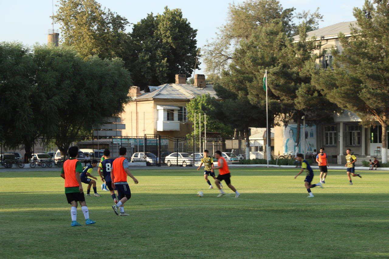 “Dolzarb 90 kun” doirasida o‘rtoqlik o‘yini tashkil etildi